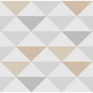 Papel de Parede Bobinex Coleção Brincar 3603 Geométrico Triângulo - Rolo 10mx52cm