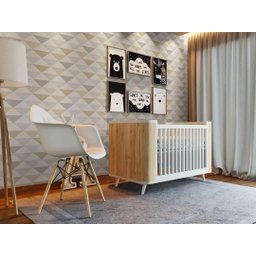 Papel de Parede Bobinex Coleção Brincar 3603 Geométrico Triângulo - Rolo 10mx52cm - 7