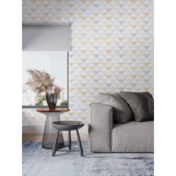 Papel de Parede Bobinex Coleção Brincar 3603 Geométrico Triângulo - Rolo 10mx52cm - 6