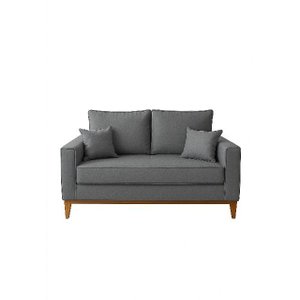 Sofa Beny:linho Cinza