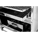 Ver imagem 4 de Defumador Profissional Grande Inox 10 Bandejas Kit Gás 70x70
