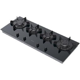 COOKTOP LINEAR 4 BOCAS VENAX ARENA PRETO GAS GLP - 2