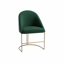 Ver imagem 1 de Cadeira Poltrona Estofada Decorativa Lua Premium Verde