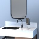 Ver imagem 7 de Porta Toalha de Rosto Banheiro Lavabo Bancada Cromado Yiwu