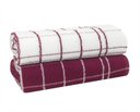 Ver imagem 1 de Kit 2 Pçs Pano de Copa Felpudo Chef - Teka Chef63026000 Vermelho