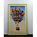 Ver imagem 1 de Quadro Decorativo: Borboletas 56x91 Cm