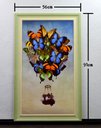 Ver imagem 2 de Quadro Decorativo: Borboletas 56x91 Cm