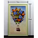 Ver imagem 2 de Quadro Decorativo: Borboletas 56x91 Cm
