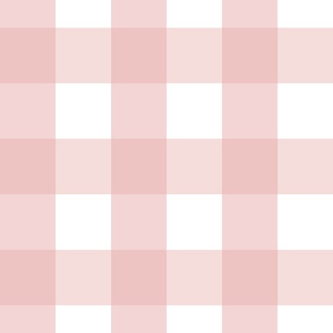Papel de Parede Doce Estilo Xadrez Rosa 81925