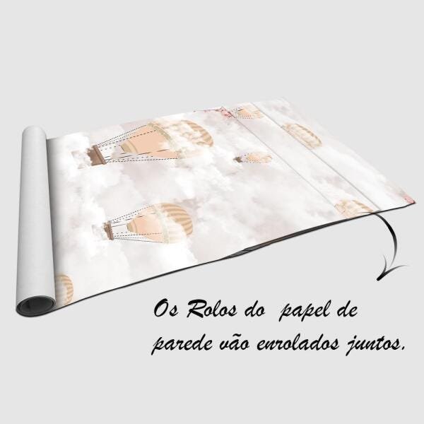 Papel De Parede Infantil Balões 2,8M X 60Cm - 4