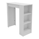 Ver imagem 1 de Bancada Balcão de Cozinha com Nichos 90cm Multimóveis CR20535 Branco