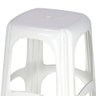 6 Banquetas Tramontina Niterói em Polipropileno Branco 45 Cm 92411010 - 4