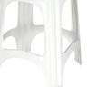 6 Banquetas Tramontina Niterói em Polipropileno Branco 45 Cm 92411010 - 5