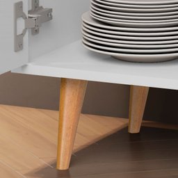 Buffet/aparador/armario Dream 2 Portas Branco - 5