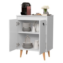 Buffet/aparador/armario Dream 2 Portas Branco - 3