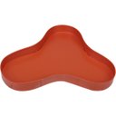 Ver imagem 1 de Bandeja Decorativa de Metal Laranja 2x14x20cm Servir Mesa Organizar Café