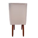 Ver imagem 5 de Kit 06 Cadeiras Para Sala de Jantar Lizz Pés Palito Veludo Bege D'Classe Decor