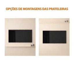 Painel Ripado para Tv até 75 Polegadas Intense 184cm - 6