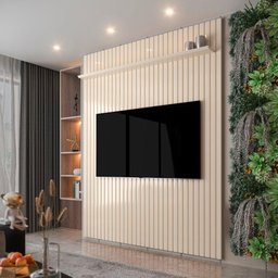 Painel Ripado para Tv até 75 Polegadas Intense 180cm - 6