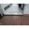 Rodapé Eva Autocolante Flexível Cordão 2,5cmx1,5cm 10 Metros - Marrom - 6