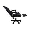 Ver imagem 2 de Cadeira Gamer Stillus Ergonômica com Apoio para Os Pés Preta