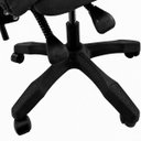 Ver imagem 6 de Cadeira Gamer Stillus Ergonômica com Reclinação 120°, Apoio para Os Pés e Apoio para Cabeça Preto