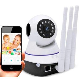 Babá Eletrônica Câmera Wi-fi Visão Noturna Microfone sem Fio - 1