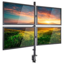 Suporte Articulado para 4 Monitores Base Morsa V48c Central Suportes - 3