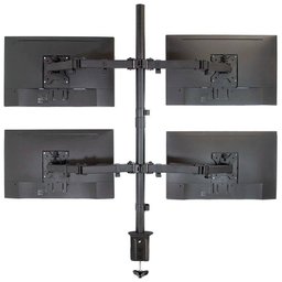 Suporte Articulado para 4 Monitores Base Morsa V48c Central Suportes - 5