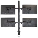 Ver imagem 5 de Suporte Articulado para 4 Monitores Base Morsa V48c Central Suportes