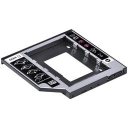 Adaptador Caddy P/hd ou Ssd Gaveta Dvd Notebook Sata 12.7 - 2