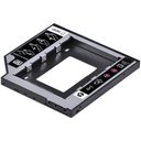 Ver imagem 4 de Adaptador Caddy P/hd ou Ssd Gaveta Dvd Notebook Sata 12.7