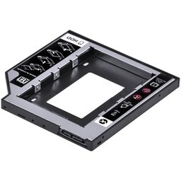 Adaptador Caddy P/hd ou Ssd Gaveta Dvd Notebook Sata 12.7 - 4