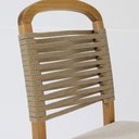 Ver imagem 6 de Mesa Aparador com 2 Cadeiras e 2 Banquetas Amêndoa