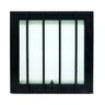 Janela Maxiar Alto Padrão Esquadria Brasil Vetx 30x30 Preto Grade [f123] - 1