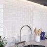 Azulejos Metrô Tijolinho Cole Parede 55 Peças 0.5M² Branco - 1