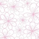 Ver imagem 5 de Papel De Parede Floral Rosa Fundo Branco Adesivo Sala Quarto