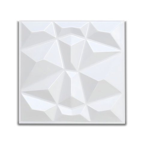 20 Placas 3d Pvc Revestimento de Parede Decorativo - 25x25cm
