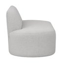 Ver imagem 7 de Sofá Reto 03 Lugares 180cm Mônaco Bouclé Cinza Claro - Nexta Casa