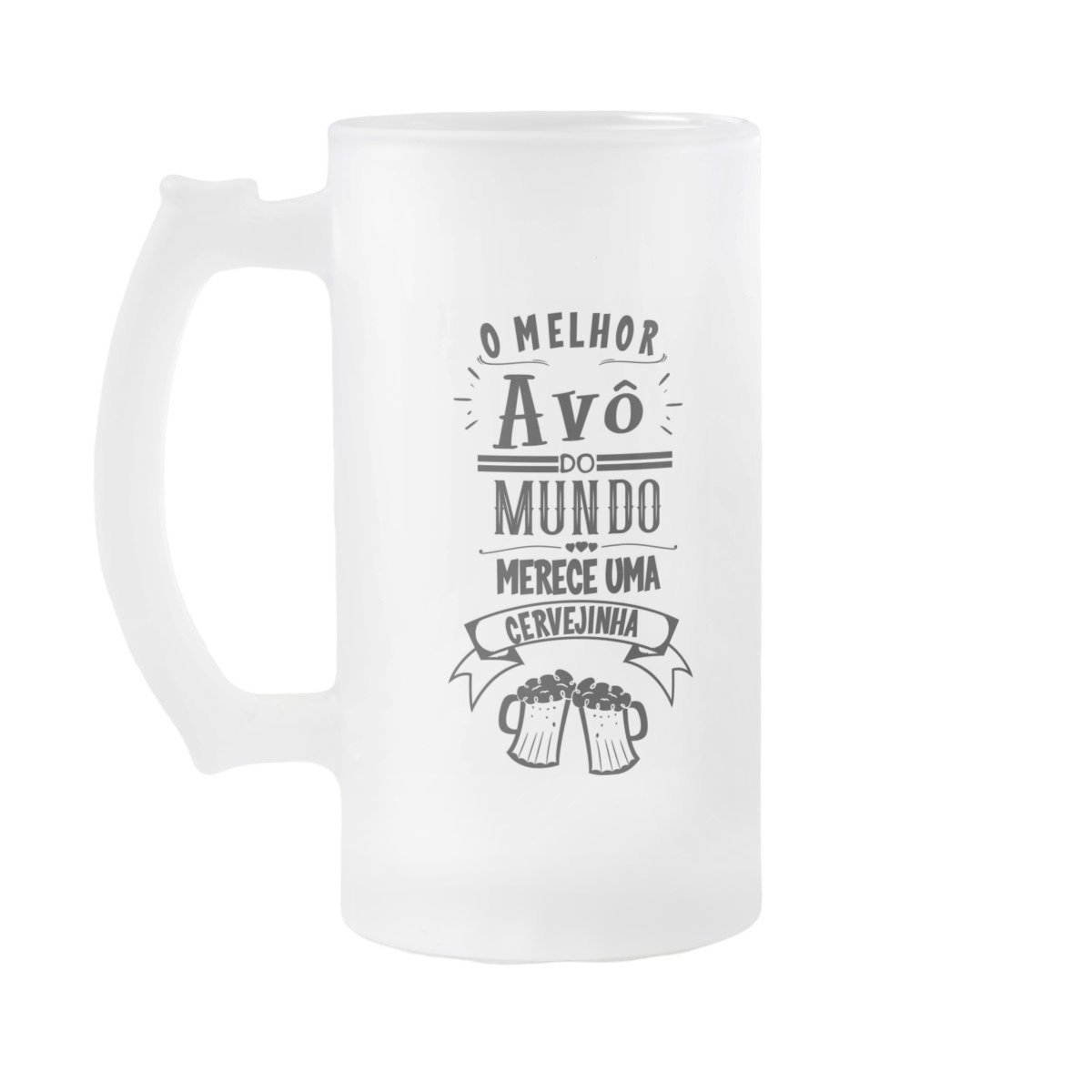 Copo Personalizada Chopp Cerveja Presente o Melhor Avô - 1