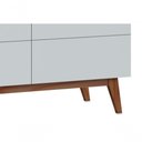 Ver imagem 4 de Rack Classic +3g Branco Acetinado - Imcal Móveis