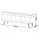 Ver imagem 6 de Rack Classic +3g Branco Acetinado - Imcal Móveis