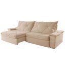 Ver imagem 4 de Sofá Apollo Linho 02 Módulos 100 Cm B25cm Meu Sofá Online A226 Linho Bege