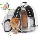 Ver mais imagens de Mochila Transporte Pet Gato Cachorro Transparente Bolsa Astronauta 360 Graus Visao Panoramica Bolso 