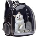 Ver imagem 6 de Mochila Transporte Pet Gato Cachorro Transparente Bolsa Astronauta 360 Graus Visao Panoramica Bolso 