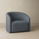 Ver imagem 1 de Poltrona Orgânica Laha Bouclé Premium - Cinza