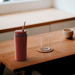 Copo Caneca Térmico Tererê Chimarrão Café Chá 650ml Unitermi Rosa - 2