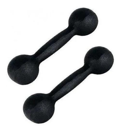 Halter Bola Par 4 Kgs Pesos Musculação Anilhas Fitness(2Uni) - 2