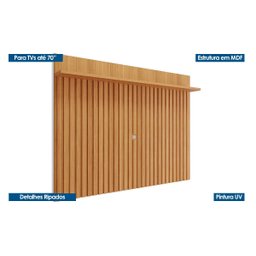 Painel para Tv 70 Polegadas Trend Permóbili Nature - 100% Mdf - 2