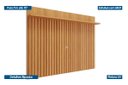 Ver imagem 2 de Painel para Tv 70 Polegadas Trend Permóbili Nature - 100% Mdf